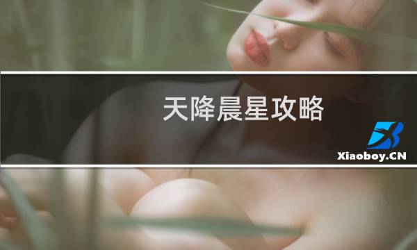 天降晨星攻略