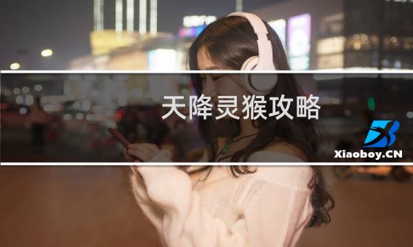 天降灵猴攻略