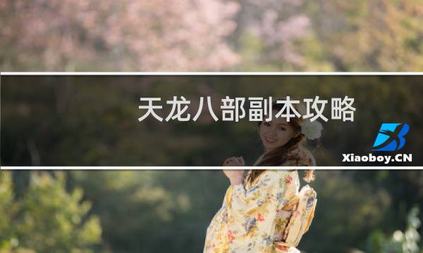 天龙八部副本攻略
