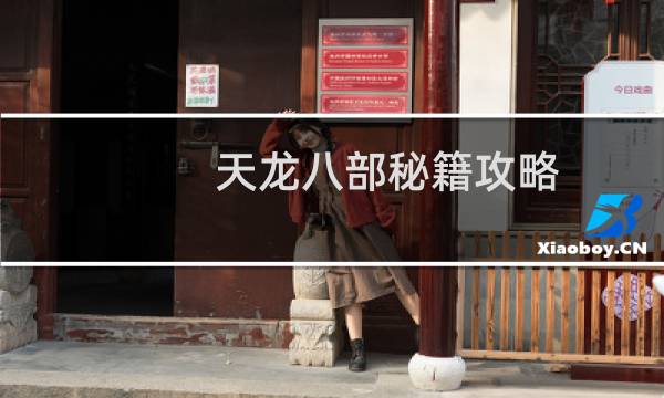 天龙八部秘籍攻略