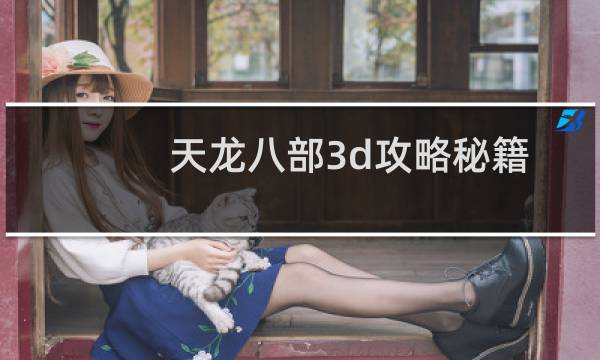 天龙八部3d攻略秘籍
