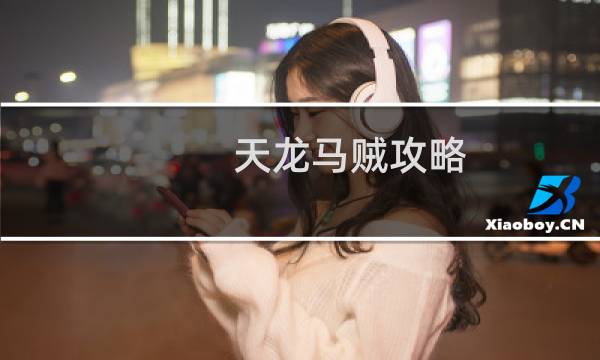 天龙马贼攻略