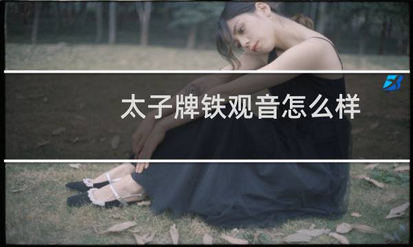 太子牌铁观音怎么样