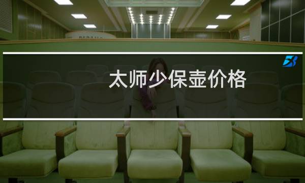 太师少保壶价格