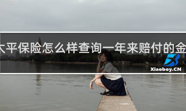太平保险怎么样查询一年来赔付的金额总计
