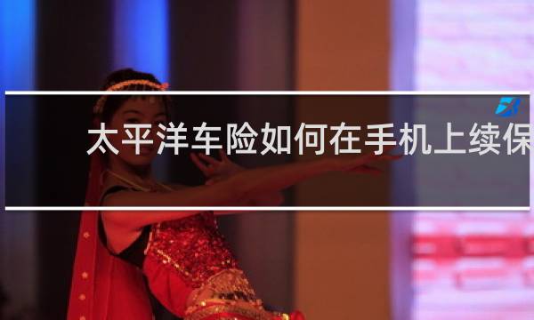 太平洋车险如何在手机上续保