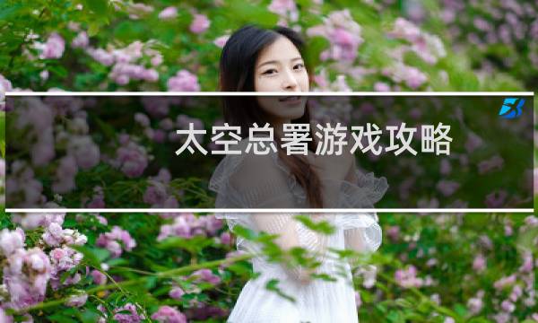 太空总署游戏攻略