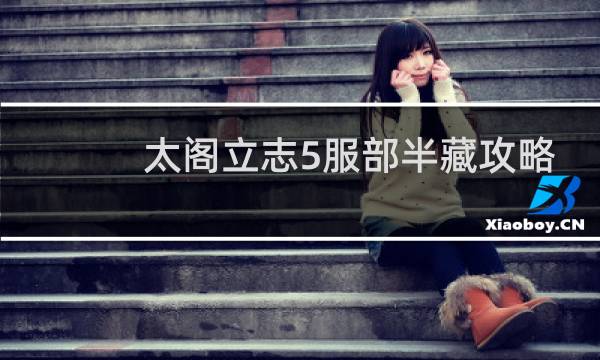 太阁立志5服部半藏攻略