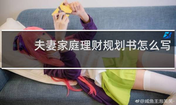 夫妻家庭理财规划书怎么写