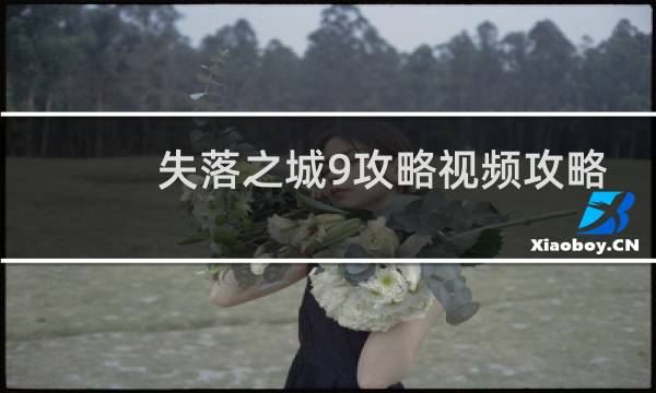 失落之城9攻略视频攻略
