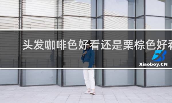 头发咖啡色好看还是栗棕色好看
