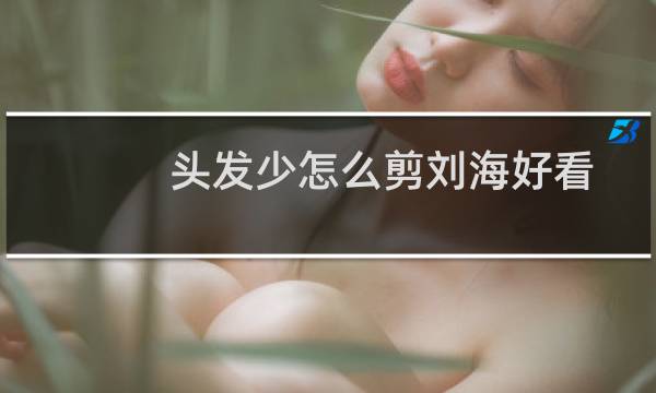 头发少怎么剪刘海好看