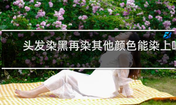 头发染黑再染其他颜色能染上吗