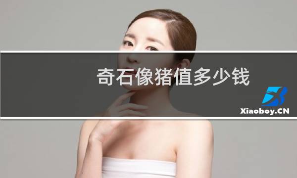 奇石像猪值多少钱