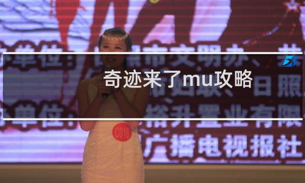 奇迹来了mu攻略