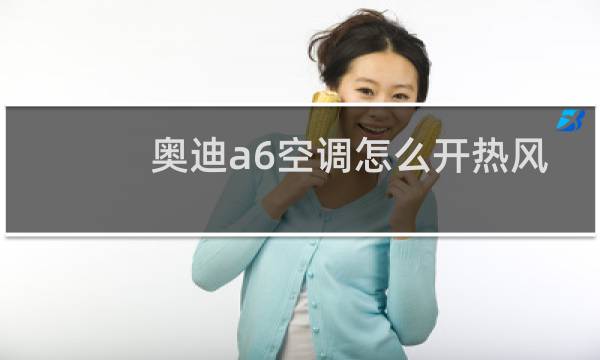 奥迪a6空调怎么开热风