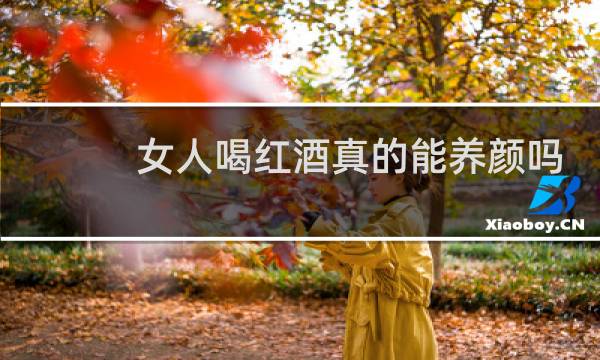 女人喝红酒真的能养颜吗