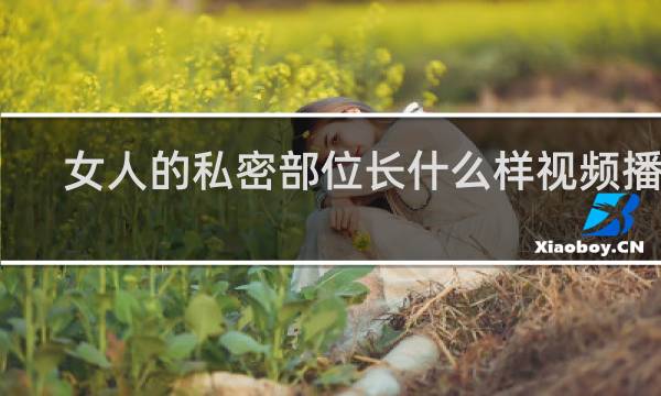 女人的私密部位长什么样视频播放