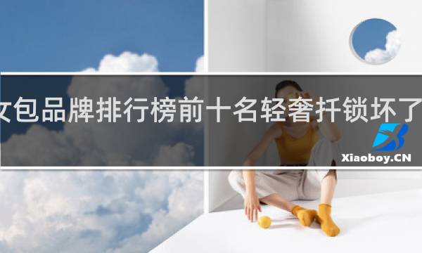 女包品牌排行榜前十名轻奢扦锁坏了怎么修