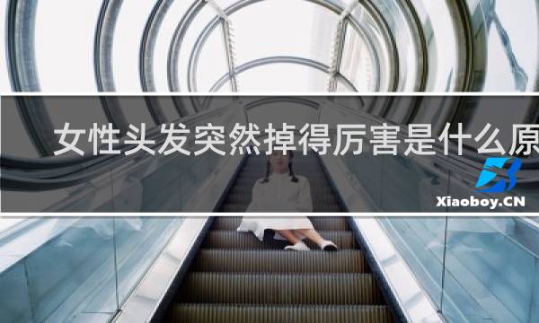 女性头发突然掉得厉害是什么原因