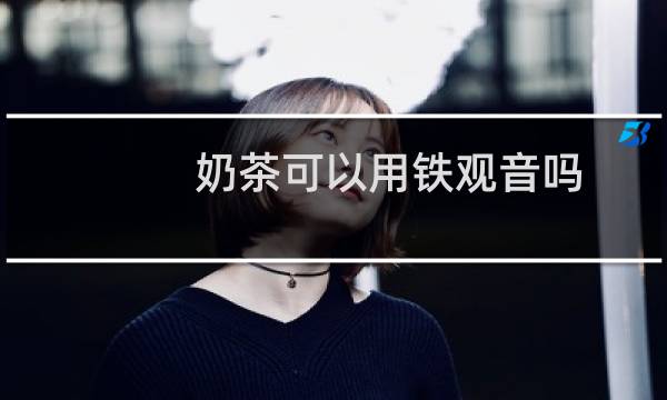 奶茶可以用铁观音吗