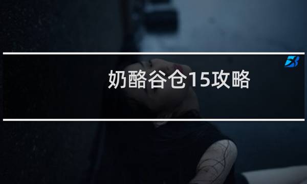 奶酪谷仓15攻略