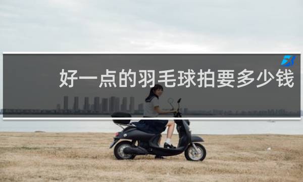 好一点的羽毛球拍要多少钱