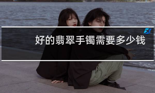 好的翡翠手镯需要多少钱