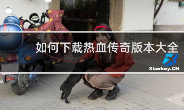 如何下载热血传奇版本大全