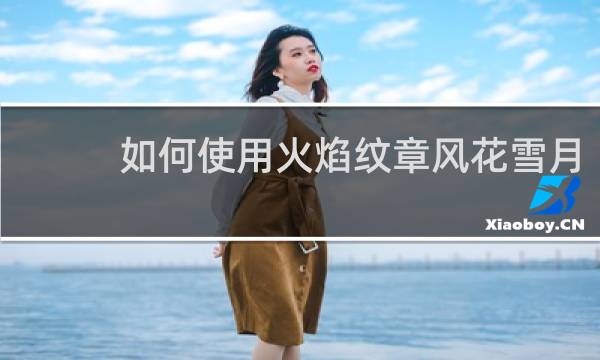 如何使用火焰纹章风花雪月