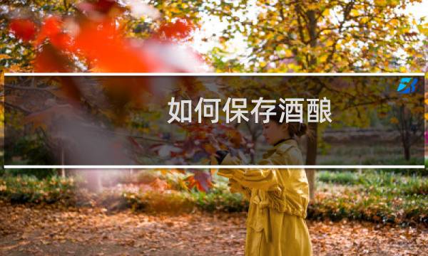 如何保存酒酿