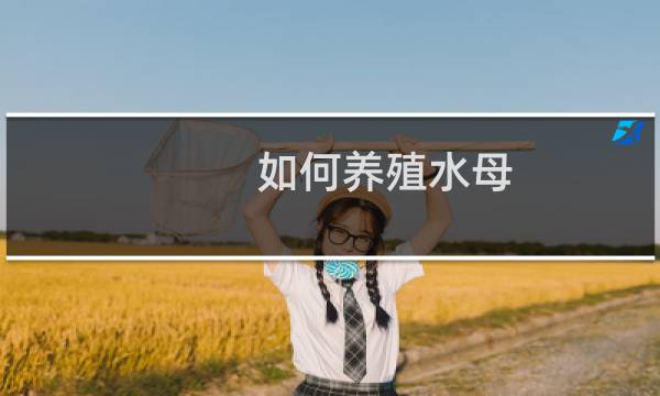 如何养殖水母