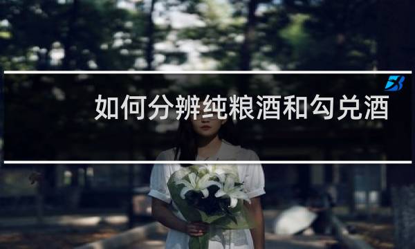 如何分辨纯粮酒和勾兑酒