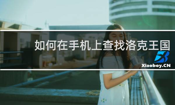 如何在手机上查找洛克王国