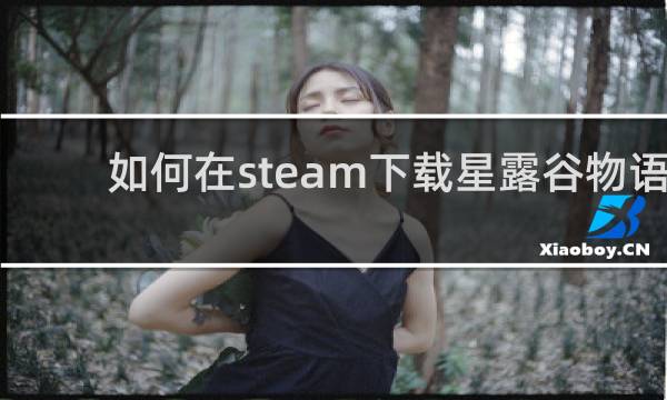 如何在steam下载星露谷物语
