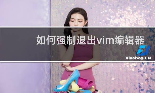 如何强制退出vim编辑器