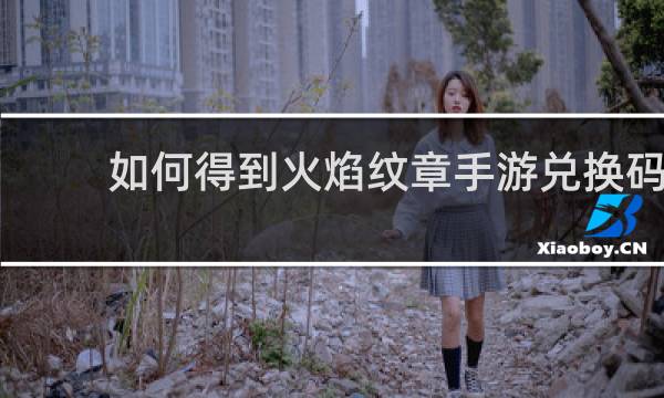 如何得到火焰纹章手游兑换码