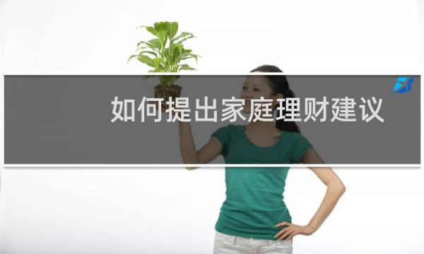 如何提出家庭理财建议