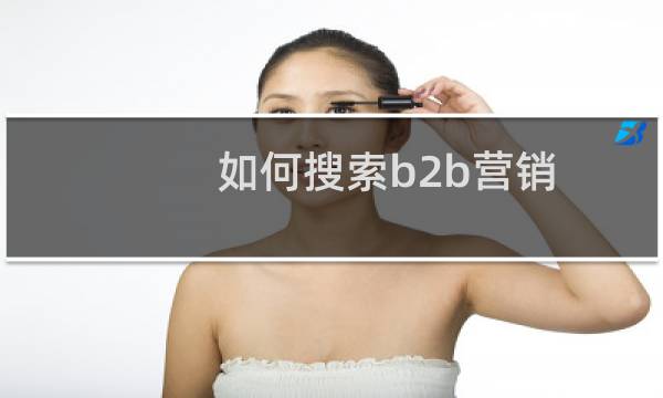 如何搜索b2b营销