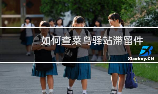 如何查菜鸟驿站滞留件
