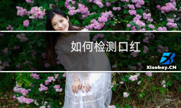 如何检测口红