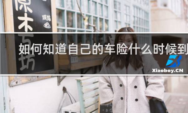 如何知道自己的车险什么时候到期