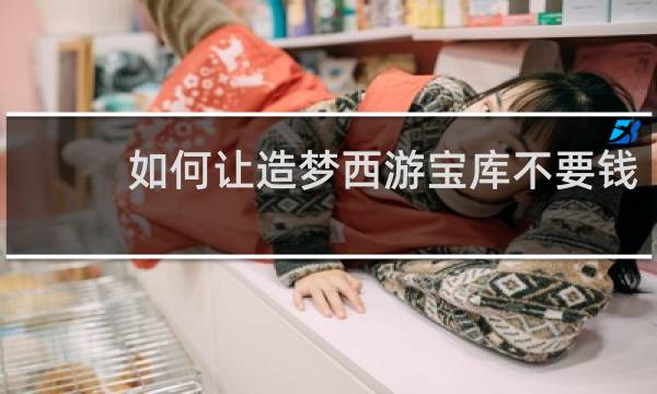 如何让造梦西游宝库不要钱