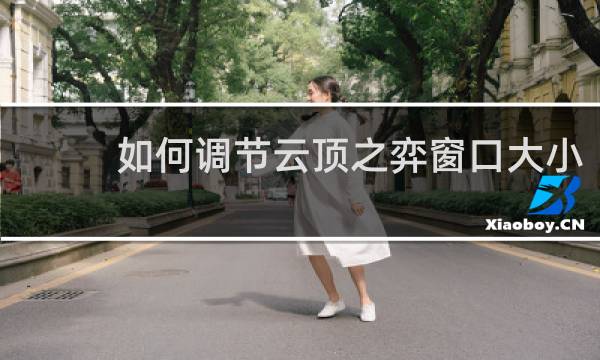 如何调节云顶之弈窗口大小