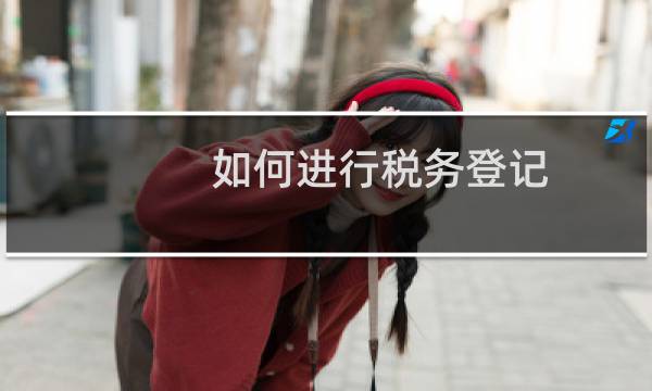 如何进行税务登记