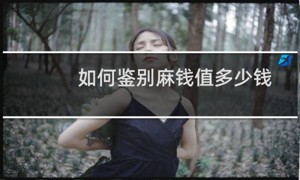 如何鉴别麻钱值多少钱