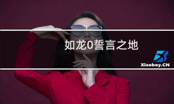 如龙0誓言之地 攻略