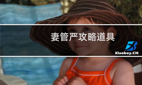 妻管严攻略道具