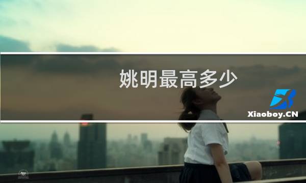 姚明最高多少