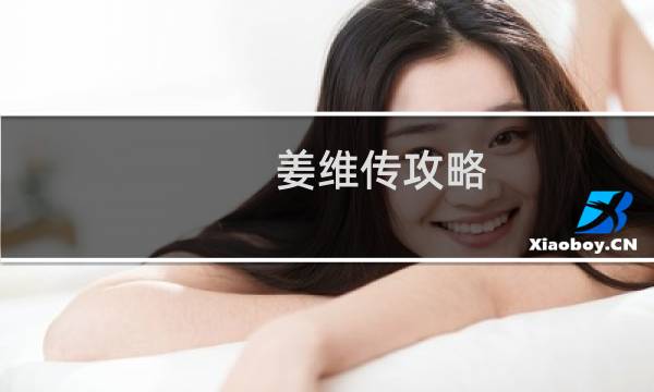 姜维传攻略 1